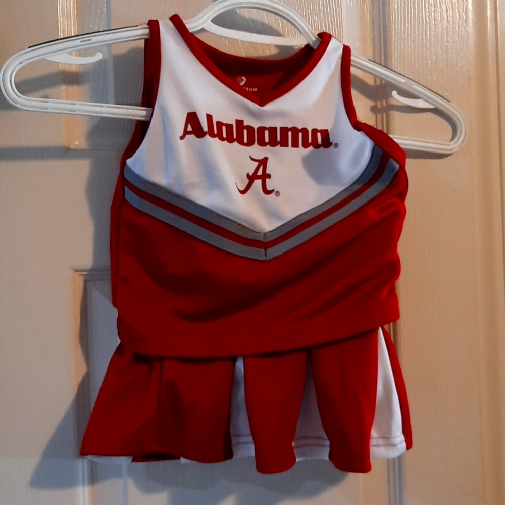 2T Alabama Cheer Outfit